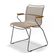 Houe, CLICK Karmstol Beige/Grey/Bamboo