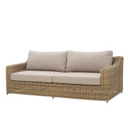 Brafab, Glendon 3-sits soffa  Rustic / Beige