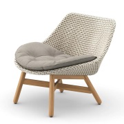 Dedon, Mbrace clubfåtölj teak AXD teak 0205 sea salt 0140
