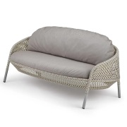 Dedon, AHNDA 2-sits soffa ABR lipari 0304 white quartz 0106