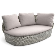 Dedon, MDEAR vänster hörnmodul DGZ pepper bold 0113 pepper touch 0238