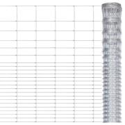 vidaXL Fårstängsel galvaniserat stål 50x1,6 m silver