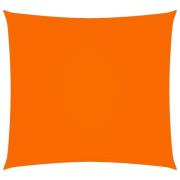 vidaXL Solsegel oxfordtyg fyrkantigt 3,6x3,6 m orange