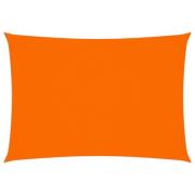 vidaXL Solsegel oxfordtyg rektangulärt 2,5x4 m orange