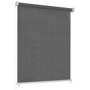 vidaXL Rullgardin utomhus 80x230 cm antracit