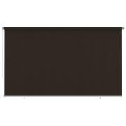 vidaXL Rullgardin utomhus 400x230 cm brun HDPE