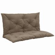 vidaXL Hammockdyna taupe 100 cm tyg