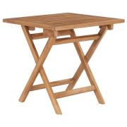 vidaXL Hopfällbart trädgårdsbord 45x45x45 cm massiv teak