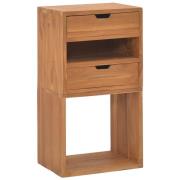 vidaXL Förvaringsskåp 40x30x76 cm massiv teak