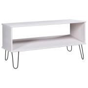 vidaXL Soffbord New York vit massiv furu