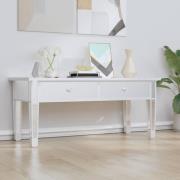 vidaXL Soffbord med spegel 106x45x45 cm konstruerat trä och glas