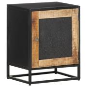 vidaXL Nattduksbord 40x30x50 cm massivt grovt mangoträ