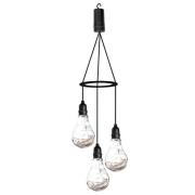 Luxform Batteridriven pendellampa med 3 LED-lampor Apollo