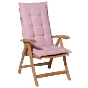 Madison Stolsdyna med hög rygg Panama 123x50 cm mjuk rosa