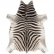 Dutch Lifestyle Matta Glasgow zebra 190x155 cm svart och vit