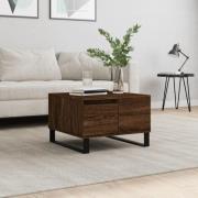 vidaXL Soffbord brun ek 55x55x36,5 cm konstruerat trä