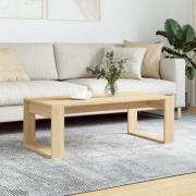 vidaXL Soffbord sonoma-ek 102x50x35 cm konstruerat trä