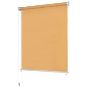 vidaXL Rullgardin utomhus 220x140 cm beige