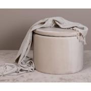 Venture Home Sittpuff Dunken 51x51x43 cm teddy beige