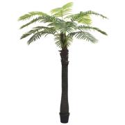vidaXL Konstväxt Palmträd med kruka 310 cm grön