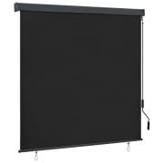 vidaXL Rullgardin utomhus 160x250 cm antracit