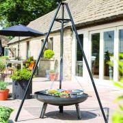 RedFire Stativgrill svart 172 cm BBQ TRIPOD