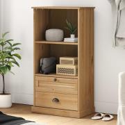 vidaXL Bokhylla VIGO 60x35x114,5 cm massiv furu