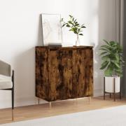 vidaXL Byrå rökfärgad ek 60x35x70 cm konstruerat trä