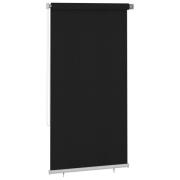 vidaXL Rullgardin utomhus 120x230 cm svart