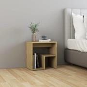 vidaXL Sängbord sonoma-ek 40x30x40 cm konstruerat trä