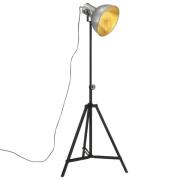 vidaXL Golvlampa 25 W vintage silver 61x61x90/150 cm E27