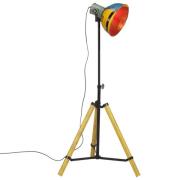 vidaXL Golvlampa 25 W flerfärgad 75x75x90-150 cm E27