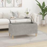 vidaXL Soffbord betonggrå 90x44,5x45 cm konstruerat trä
