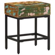 vidaXL Sidobord 40x30x51 cm massivt återvunnet trä