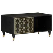 vidaXL Soffbord 80x50x40 cm massivt mangoträ