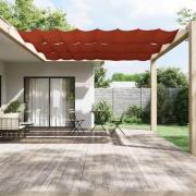 vidaXL Markis vertikal terrakotta 140x600 cm oxfordtyg