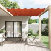 vidaXL Markis vertikal terrakotta 60x360 cm oxfordtyg