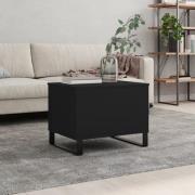 vidaXL Soffbord svart 60x44,5x45 cm konstruerat trä