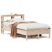 vidaXL Sängram utan madrass 100x200 cm massiv furu
