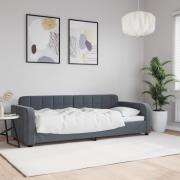 vidaXL Dagbädd mörkgrå 80x200 cm sammet