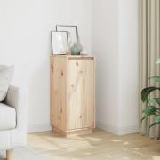 vidaXL Skänk 31,5x34x75 cm massiv furu