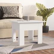 vidaXL Soffbord vit 55x55x42 cm konstruerat trä