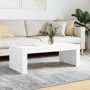 vidaXL Soffbord vit 102x50x36 cm konstruerat trä