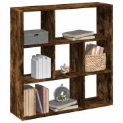 vidaXL Bokhylla/Rumsavdelare 102x29x103,5 cm konstruerat trä