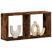 vidaXL Väggskåp 60x16x30 cm rökfärgad ek konstruerat trä