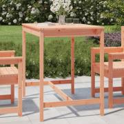 vidaXL Trädgårdsbord 121x82,5x110 cm massivt douglasträ