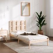vidaXL Sängram utan madrass 90x200 cm massiv furu