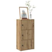 vidaXL Bokhylla ek 40x24x77 cm konstruerat trä