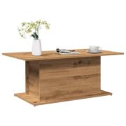 vidaXL Soffbord artisan ek 102x55,5x40 cm konstruerat trä