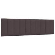 vidaXL Headboard Cushion "Hanko" Dark Brown 180 cm Fabric